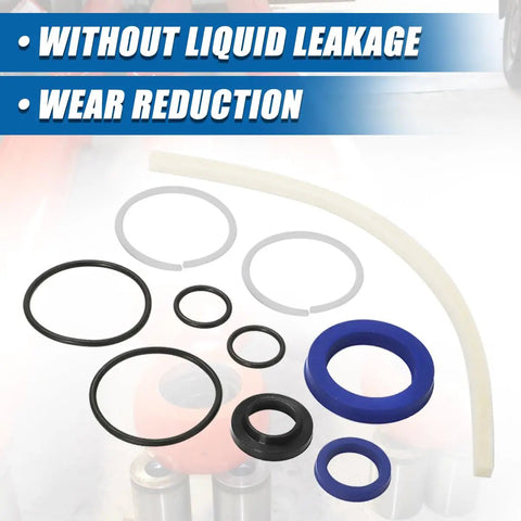 2 Post Lift Hydraulic Cylinder Seal Rebuild Kit For 7000 10000 Lb Chinese Cylinders Replaces YG32-9180 BH723515A components