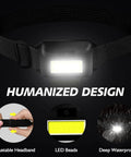 8 Pack LED Headlamp Flashlights for Adults and Kids With Ultra Bright Flood Light, showcases adjustable strap and waterproof feature