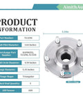 Front Wheel Hub Bearing Assembly 513296 with dimensions and specifications