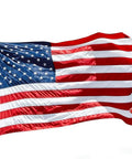 Heavy Duty 3x5 Outdoor American Flag Built Tough From Polyester With Embroidered Stars And Sewn Stripes Brass Grommets All Weather US Flag