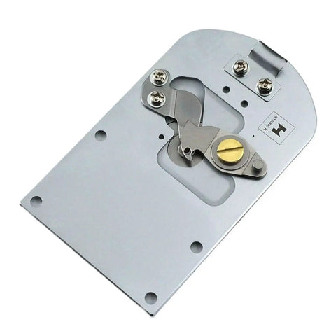 Pro Grade Needle Plate Assembly For BAS-311G BAS-326G BAS-342G Programmable Pattern Sewing Machines, steel needle plate with blade