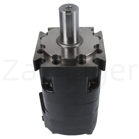 Char-Lynn 4000 Series Beefy Hydraulic Motor 15.4 Cu In Displacement SAE B 4-Bolt Flange 1.25 In Keyed Shaft Clockwise Rotation