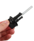 Hand holding Spare Tire Bolt Retainer Clamp For Cars And Trucks Easy Install Replacement Wheel Security Part
