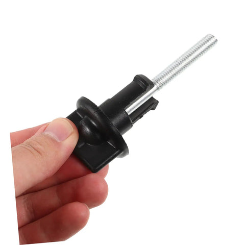 Hand holding Spare Tire Bolt Retainer Clamp For Cars And Trucks Easy Install Replacement Wheel Security Part