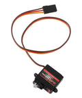 High Torque Rc Servo Motor With Heavy Duty Metal Gears Runs Like A Charm And Lightweight Body connected with wires for RC boats and robotics.