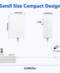 5V Replacement Power Adapter For Rest Series Sleep Machines Night Lights And Sleep Trainers With Barrel Plug 6.56ft Cable