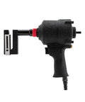 Pro Grade 8mm Pneumatic Hole Puncher Heavy Duty Metal Punching Gun with black aluminum alloy housing for doors and windows industrial use