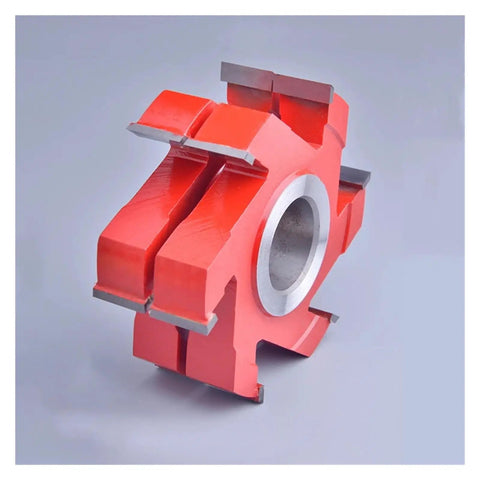 Straight Up Top Shelf Three Piece Tungsten Carbide Spindle Shaper Bits For Woodworkers Chopping T Slots And Grooves Like Butter, red T slot cutter.