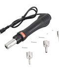 Pro Grade 110V Hot Air Rework Station With LED Display and 3 Nozzles detailed view
