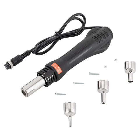 Pro Grade 110V Hot Air Rework Station With LED Display and 3 Nozzles detailed view