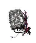 Heavy Duty 12V 15A Battery Charger For Genie Awp Iwp Lift Series 80990gt with wiring and aluminum heat sink.