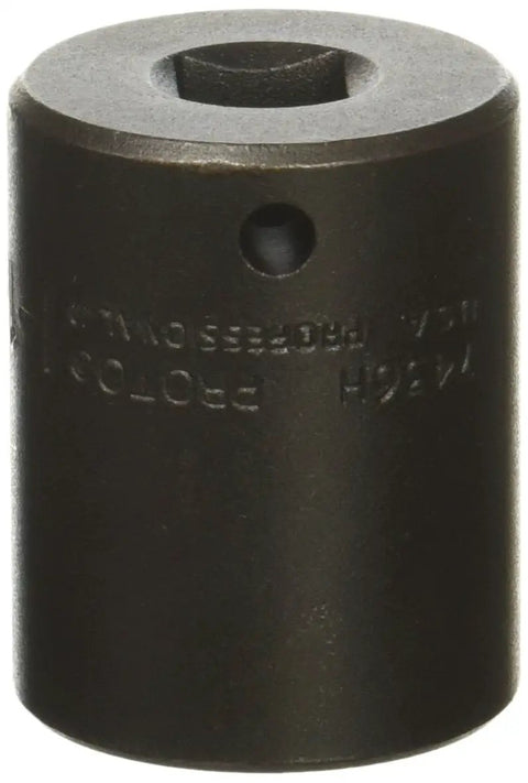 Six Point One Half Inch Drive Impact Socket One And One Eighth Inch With TorquePlus Design side view showing socket hole