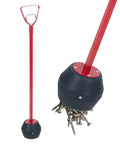 Magnetic Pickup Tool With 25lb Pull 27.5 Inch Reach Quick Release Handle collecting screws