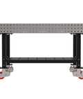 Heavy Duty Rolling Welding Fixture Table 60 X 36 Inch with grid top and non-marking caster wheels for daily shop use.