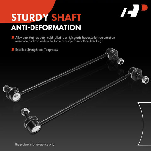 Two Pack Front Sway Bar End Links Kit For Honda Odyssey 2018 2019 2020 2021 2022 Front Left And Right Stabilizer Bar Links Replacement