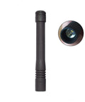 10Pcs UHF Stubby Antenna 400-470MHz for VX Series Handheld Radios, 3.7 Inch, SMA Male Connector close-up detail