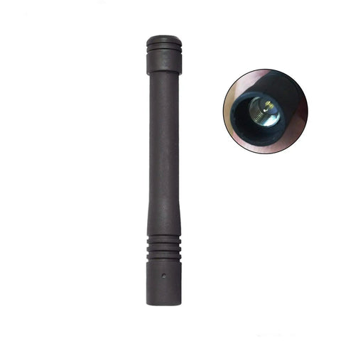 10Pcs UHF Stubby Antenna 400-470MHz for VX Series Handheld Radios, 3.7 Inch, SMA Male Connector close-up detail
