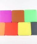 Shore A Durometer Hardness Test Block Kit With 7 Color Blocks For Quick Rubber Hardness Checks, Type A Block For Soft Rubber
