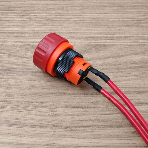 Heavy Duty 16mm Metal Emergency Stop Push Button Switch Latching SP 250V 10A Beefy Stainless Steel 0.63in Mounting Hole