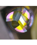 Close-up of a DLC-coated carbide roughing end mill with 3 flutes and 1/4 inch shank.