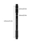 Rear Thru Axle To 9mm Quick Release Hub Skewer Adapter 12mm To 9mm QR on Mountain and Road Bikes with dimensions 135mm length