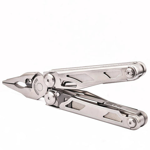 All In One 36 In 1 Multitool Pliers With Replaceable Wire Cutters, 5Cr17 Stainless Steel Folded View