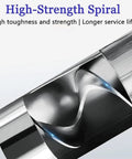 High-strength spiral of Powerful 500W Grain Suction System With 2m Screw Conveyor And Stainless Port