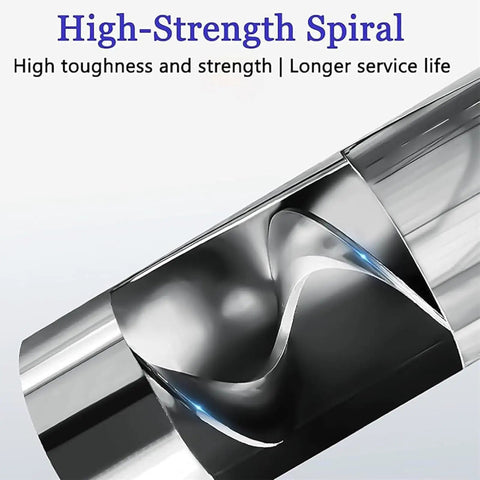 High-strength spiral of Powerful 500W Grain Suction System With 2m Screw Conveyor And Stainless Port