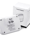 2 Piece Cruise Power Strip With USB Ports Travel Adapter For Cruise Ship Essentials Non Surge Protection White Approved For 2025