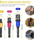 Flexible Drill Bit Extension Set With Hex Shank Bit Holder Keychain And 105 Degree Right Angle Attachments detail