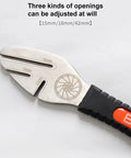 Disc Brake Pad Spreader Tool And Rotor Truing Fork For Bicycle Maintenance DIY Friendly, showing 15mm, 18mm, 42mm grooves