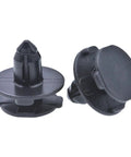 40 Piece Fender Liner Splash Shield Push Pin Clips Fit Nissan 370Z Altima Maxima Murano Sentra Q50 Q60 Q70 Qx30 Qx50 Qx60 Qx70 Qx80 black nylon clips for securing fender liners.