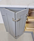 Heavy Duty Clip On Lazy Susan Hinge Set For Corner Cabinets Full Overlay 135 Degree Folding Door Hinges With Screws Installation
