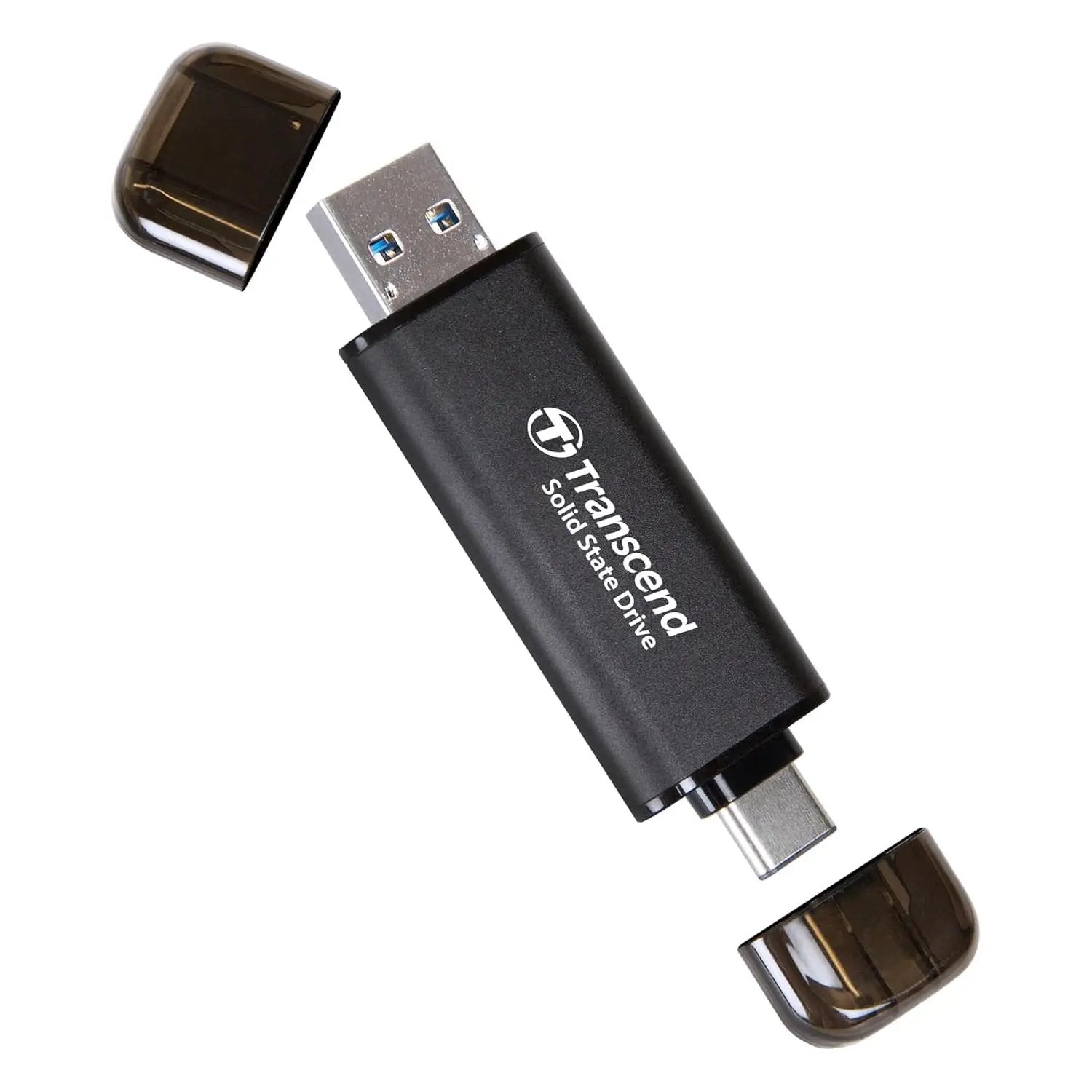 Ultra Fast 256GB External SSD With Dual USB Type C ✓