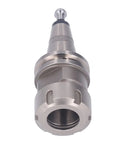 Heavy Duty CNC Lathe Collet Chuck Holder With Rust Resistant Precision Milling Tool Bracket For High Speed Grinding And Tough Machining Jobs, front view.
