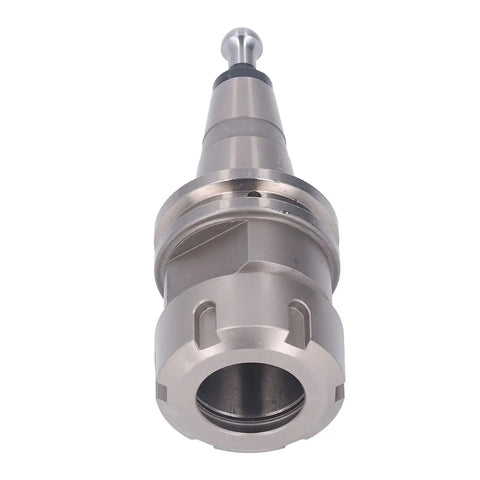 Heavy Duty CNC Lathe Collet Chuck Holder With Rust Resistant Precision Milling Tool Bracket For High Speed Grinding And Tough Machining Jobs, front view.