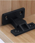 Hella Durable Plastic Clamps For Quick Panel Mounting Super Smooth Weekend Build No Sweat Frame Hardware With Corrosion Resistant Bolts fixed to wood panel.