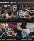 Installation tips for Hella Solid Electric Water Pump Thermostat Kit With Premium Gaskets for EA888 Gen3 2.0L cooling upgrade.