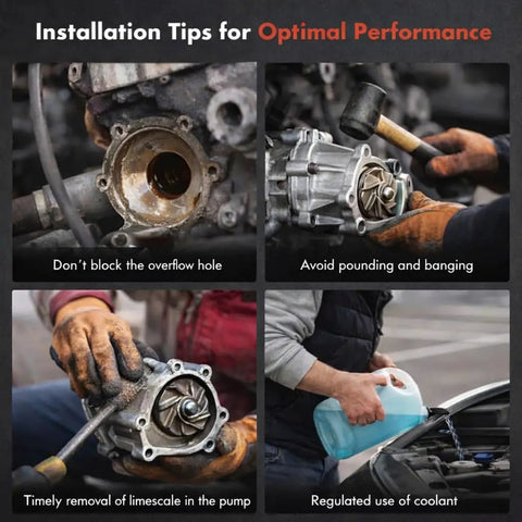 Installation tips for Hella Solid Electric Water Pump Thermostat Kit With Premium Gaskets for EA888 Gen3 2.0L cooling upgrade.