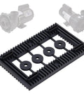 Rubber Pool Pump Pad Anti-Vibration Mount Base For Quiet Operation In Pools And Hot Tubs, Durable 6.5 x 4 x 0.5 Inch