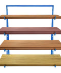 Legit Heavy Duty Steel Cantilever Storage Rack With 440 Lb Capacity Adjustable Arms for organizing PVC pipes and lumber.