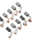 10Pcs Electric Motor Carbon Brushes 5x8x12mm Replacement for Angle Grinder G720 and Power Drill