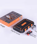 Digital Pocket Scale 0.05g To 500g Precision Scale For Jewelry, Coins, Coffee, with packaging, 50g weight, and AAA batteries.