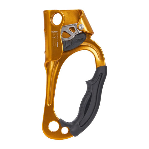 Hand Ascender For Climbing And Rappelling On 8 To 13 Mm Rope Right Hand Aluminum Alloy Lightweight Tool with ergonomic handle