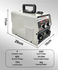 Three In One MIG MMA TIG Welding Machine Inverter Welder With Flux Cored Wire No Gas Soldering Kit 110V US Semiautomatic Arc Welder