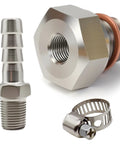 Pro Grade Stainless Steel Oil Pump Priming Adapter Kit For LS Engines LS1 LS2 LS3 LSX 5.3L 6.0L 6.2L With M16x1.5