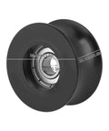 Heavy Duty 4 Pack U Groove Pulley Set With Guide Wheels Perfect For Sliding Door And Window Tracks Smooth Quiet Operation 39.5mm diameter