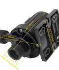 Rugged Dc Twelve Volt Submersible Water Pump For Hot Water Circulation Smooth Operator Motor, 1/2 inch male thread.