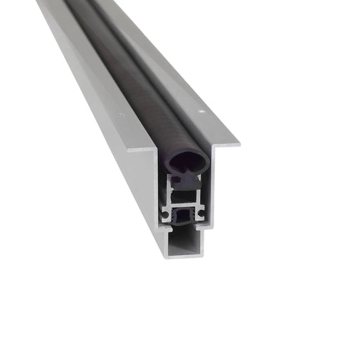 Heavy Duty Door Bottom Seal With Neoprene Bulb Auto Door Sweep For 1 Inch Drop Doors Fully Mortised 36 Inch Aluminum Casing Draft Blocking Noise Reduction Tight Seal That Zips The Gap And Keeps Air In
