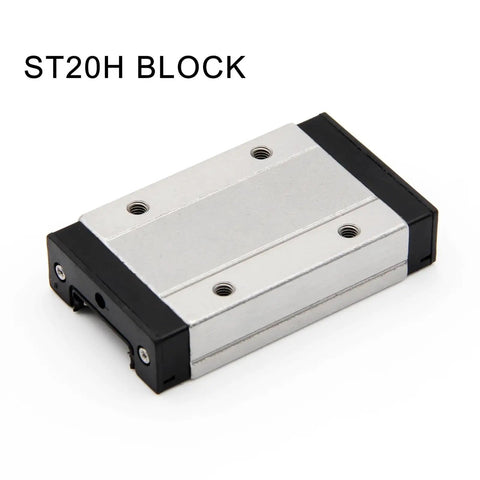 Dope Stainless Steel MGN20 Linear Rail Guide With Carriage Set For 3D Printers, 600mm Length, 20H Precision, 440C SUS Rails, High-Quality, Smooth Motion, Durable Linear Guide System For Reliable Printer Axis, ST20H block